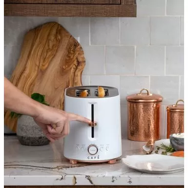 Café - Specialty 2-Slice Toaster - Matte White 8 Café - Specialty 2-Slice Toaster - Matte White - Image 6