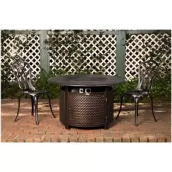 Fire Sense - Weyland Round Aluminum LPG Fire Pit - Antique Bronze 17 Fire Sense - Weyland Round Aluminum LPG Fire Pit - Antique Bronze -Appliance Shop 6bfb7c66 8c21 556d 8b97 796661b79f43
