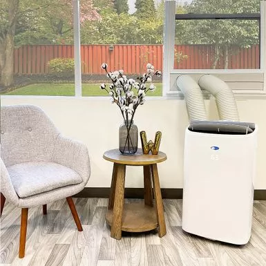 Whynter - ARC-147WFH 400 Sq.Ft Portable Air Conditioner With 8200 BTU Heater - White 6 Whynter - ARC-147WFH 400 Sq.Ft Portable Air Conditioner With 8200 BTU Heater - White - Image 4