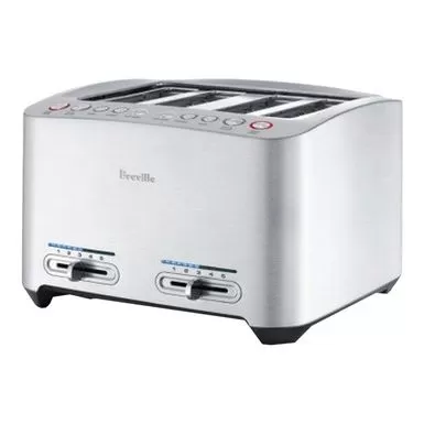 Breville Die-Cast Silver 4-Slice Smart Toaster 3 Breville Die-Cast Silver 4-Slice Smart Toaster