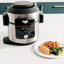 Ninja - Foodi 14-in-1 8qt. XL Pressure Cooker & Steam Fryer With SmartLid - Stainless/Black 36 Ninja - Foodi 14-in-1 8qt. XL Pressure Cooker & Steam Fryer With SmartLid - Stainless/Black -Appliance Shop 6cd41caa 4018 429a af3b 75f6eff1cebd