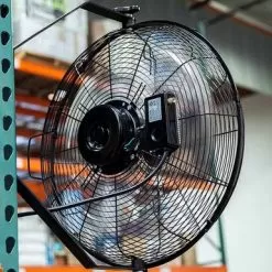 NewAir - 3000 CFM 18” High Velocity Wall Mounted Fan With Sealed Motor Housing And Ball Bearing Motor - Black 26 NewAir - 3000 CFM 18” High Velocity Wall Mounted Fan With Sealed Motor Housing And Ball Bearing Motor - Black -Appliance Shop 6cf747c9 7da7 5054 9913 d8f694e6946b