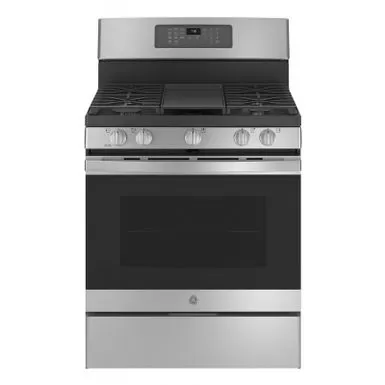 Ge 30" Stainless Steel Freestanding Gas Convection Range With No Preheat Air Fry 3 Ge 30" Stainless Steel Freestanding Gas Convection Range With No Preheat Air Fry