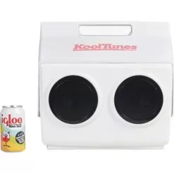 Igloo - KoolTunes Cooler With Bluetooth - White -Appliance Shop 6e116203 acee 5b2f adfa d7c677fb4649