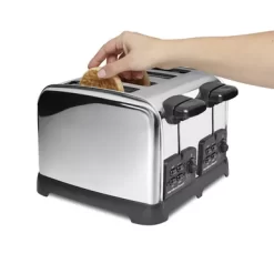 Hamilton Beach - Classic 4 Slice Toaster W/ Sure-Toast Stainless Steel -Appliance Shop 6e3a310b 827b 46e6 851d 8f1d2db1cc68