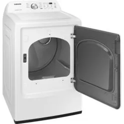 Samsung - 7.2 Cu. Ft. Electric Dryer With Sensor Dry - White -Appliance Shop 6e7436ef d531 536e bf39 6eedd8b87e7e