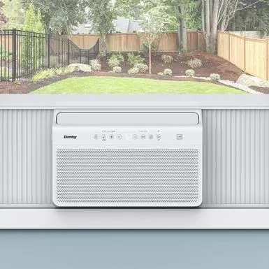 Danby - DAC100B8IWDB-6 450 Sq. Ft. 10,000 BTU Inverter Window Air Conditioner - White 8 Danby - DAC100B8IWDB-6 450 Sq. Ft. 10,000 BTU Inverter Window Air Conditioner - White - Image 6