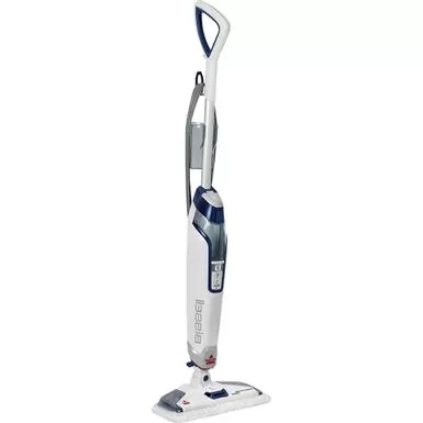 BISSELL - PowerFresh Deluxe Corded Steam Mop - Brite White/Saphire Waltz 4 BISSELL - PowerFresh Deluxe Corded Steam Mop - Brite White/Saphire Waltz - Image 2