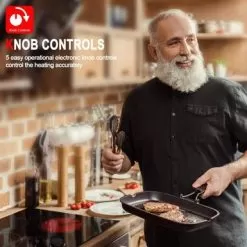 Gasland Chef 36"Built-in Radiant Electric Cooktop With 5 Burners, Electric Ceramic Cooktop Knob Control, 240V - Black 14 Gasland Chef 36"Built-in Radiant Electric Cooktop With 5 Burners, Electric Ceramic Cooktop Knob Control, 240V - Black -Appliance Shop 703c3e9d 1281 4bef 8b45 32e7e859e30a