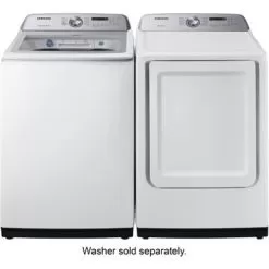 Samsung 7.4-cu. Ft. Electric Dryer With Sensor Dry In White 28 Samsung 7.4-cu. Ft. Electric Dryer With Sensor Dry In White -Appliance Shop 705515e0 80f7 5a8a b14a f2f417cda19a
