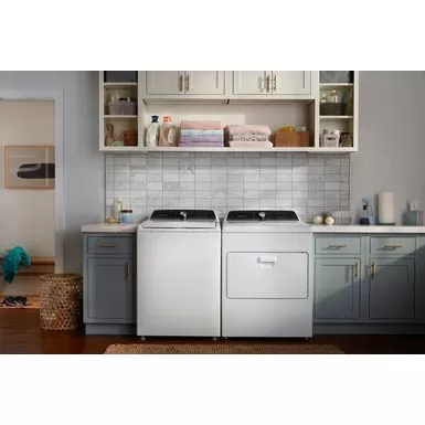 Whirlpool - 7 Cu. Ft. Electric Dryer With Moisture Sensing - White 7 Whirlpool - 7 Cu. Ft. Electric Dryer With Moisture Sensing - White - Image 5