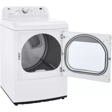 LG - 7.3 Cu. Ft. Smart Gas Dryer With Sensor Dry - White 7 LG - 7.3 Cu. Ft. Smart Gas Dryer With Sensor Dry - White - Image 5