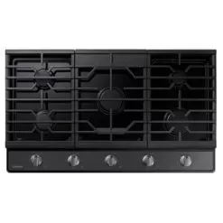 Samsung 36" Fingerprint Resistant Black Stainless Steel Gas Cooktop