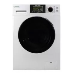 Equator Digital Touch 18 Lbs Compact 110V Washer 1400 RPM 4 Memory & 16 Programs - White