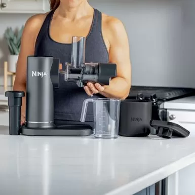 Ninja NeverClog Cold Press Juicer - Charcoal 9 Ninja NeverClog Cold Press Juicer - Charcoal - Image 7