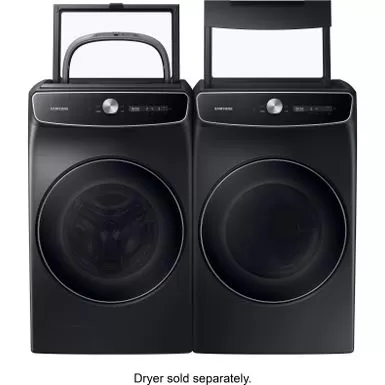 Samsung - 6.0 Cu. Ft. Total Capacity Smart Dial Washer With FlexWash™ And Super Speed Wash - Black 11 Samsung - 6.0 Cu. Ft. Total Capacity Smart Dial Washer With FlexWash™ And Super Speed Wash - Black - Image 9