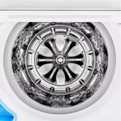 LG - 5.5 Cu. Ft. High-Efficiency Smart Top Load Washer With Steam And TurboWash3D Technology - White -Appliance Shop 733af665 3afb 54c7 b086 65547ec05e3a