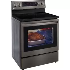 LG 6.3-Cu. Ft. Electric Smart Range With InstaView And AirFry, Black Stainless Steel 11 LG 6.3-Cu. Ft. Electric Smart Range With InstaView And AirFry, Black Stainless Steel -Appliance Shop 733cf4fb 8126 47c6 8a0a 64353d26090a