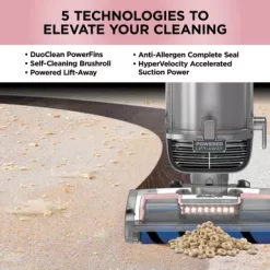 Shark - Vertex DuoClean PowerFin Upright Vacuum With Powered Lift-Away And Self-Cleaning Brushroll - Rose Gold 30 Shark - Vertex DuoClean PowerFin Upright Vacuum With Powered Lift-Away And Self-Cleaning Brushroll - Rose Gold -Appliance Shop 7384f17b bb6f 4940 8ecc a0ee557484e9