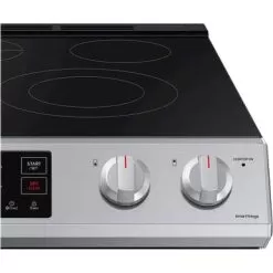 Samsung - 6.3 Cu. Ft. Front Control Slide-In Electric Range With Wi-Fi, Fingerprint Resistant - Stainless Steel -Appliance Shop 739ce471 bd38 5fd2 adf1 6c9f216ff5ad