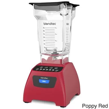 Blendtec Classic 575 With FourSide Jar - Poppy Red 3 Blendtec Classic 575 With FourSide Jar - Poppy Red