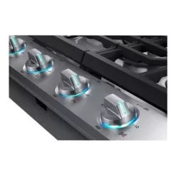 Samsung Ada 30" Stainless Steel Smart Gas Cooktop With Illuminated Knobs 17 Samsung Ada 30" Stainless Steel Smart Gas Cooktop With Illuminated Knobs -Appliance Shop 74d108f7 3785 48b3 9da3 6f3c192e9574