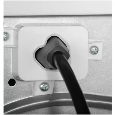 GE - 2.4 Cu. Ft. High Efficiency Stackable Front Load Washer With Steam And Sanitize - White 5 GE - 2.4 Cu. Ft. High Efficiency Stackable Front Load Washer With Steam And Sanitize - White - Image 3