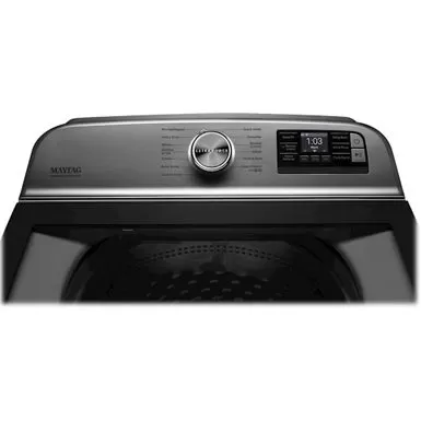 Maytag - 5.3 Cu. Ft. High Efficiency Smart Top Load Washer With Extra Power Button - White 7 Maytag - 5.3 Cu. Ft. High Efficiency Smart Top Load Washer With Extra Power Button - White - Image 5