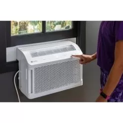 GE Profile - ClearView 350 Sq. Ft. 8,300 BTU Smart Ultra Quiet Window Air Conditioner With Wifi And Remote - White -Appliance Shop 775affb6 efb0 5950 839c d7d187415869