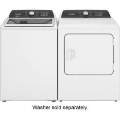 Whirlpool - 7.0 Cu. Ft. Electric Dryer With Steam And Moisture Sensing - White -Appliance Shop 77bc9065 7677 51e9 bad0 b0bc964c5135