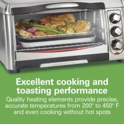 Hamilton Beach - Sure-Crisp Air Fry Toaster Oven 30 Hamilton Beach - Sure-Crisp Air Fry Toaster Oven -Appliance Shop 7805439c fd43 43c9 bdf5 b1c7a7494db8