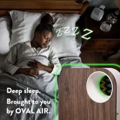 OVAL AIR 3-Stage H13 True HEPA 5-in-1 Air Purifier For Rooms Up To 600 Sq. Ft. Reduces Allergies, Asthma, Pets, Odor, Smoke - White 36 OVAL AIR 3-Stage H13 True HEPA 5-in-1 Air Purifier For Rooms Up To 600 Sq. Ft. Reduces Allergies, Asthma, Pets, Odor, Smoke - White -Appliance Shop 783d38e2 2698 45b5 b50f 7e2d19a05c10