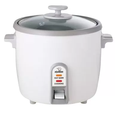 Zojirushi White Rice Cooker/ Steamer (3, 6, And 10 Cups) - 6 Cup - White 3 Zojirushi White Rice Cooker/ Steamer (3, 6, And 10 Cups) - 6 Cup - White
