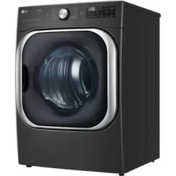 LG - 9.0 Cu. Ft. Stackable Smart Electric Dryer With Steam And Built-In Intelligence - Black Steel 31 LG - 9.0 Cu. Ft. Stackable Smart Electric Dryer With Steam And Built-In Intelligence - Black Steel -Appliance Shop 7a1d9f0b 7e16 540c a7c5 2608f817c8dd