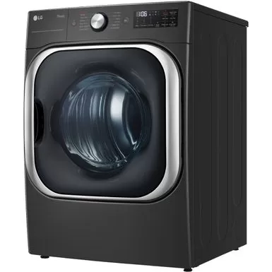 LG - 9.0 Cu. Ft. Stackable Smart Electric Dryer With Steam And Built-In Intelligence - Black Steel 16 LG - 9.0 Cu. Ft. Stackable Smart Electric Dryer With Steam And Built-In Intelligence - Black Steel - Image 14
