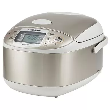 Zojirushi - 5.5 Cup Micom Rice Cooker & Warmer - Stainless Gray 3 Zojirushi - 5.5 Cup Micom Rice Cooker & Warmer - Stainless Gray