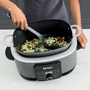 Ninja - Foodi PossibleCooker PRO, 8.5qt Multi-Cooker - Sea Salt Grey 5 Ninja - Foodi PossibleCooker PRO, 8.5qt Multi-Cooker - Sea Salt Grey - Image 3