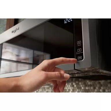 Whirlpool - 1.1 Cu. Ft. Low Profile Over-the-Range Microwave Hood Combination - Stainless Steel 10 Whirlpool - 1.1 Cu. Ft. Low Profile Over-the-Range Microwave Hood Combination - Stainless Steel - Image 8