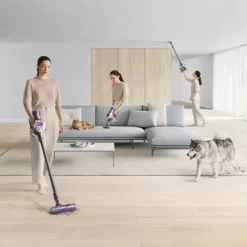 Dyson - V8 Cordless Vacuum - Silver/Nickel -Appliance Shop 7bc843b5 14f6 43ad ac45 588d55ae68ef