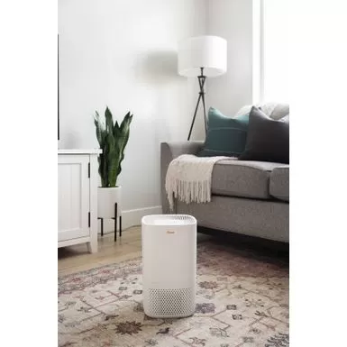 Crane True HEPA Air Purifier With UV Light For Rooms Up To 250 Sq. Ft. - White 9 Crane True HEPA Air Purifier With UV Light For Rooms Up To 250 Sq. Ft. - White - Image 7