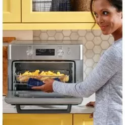 GE - Convection Toaster Oven With Air Fry - Stainless Steel -Appliance Shop 7c521ed7 d1c3 590a 81b1 c7e3f5d9e694