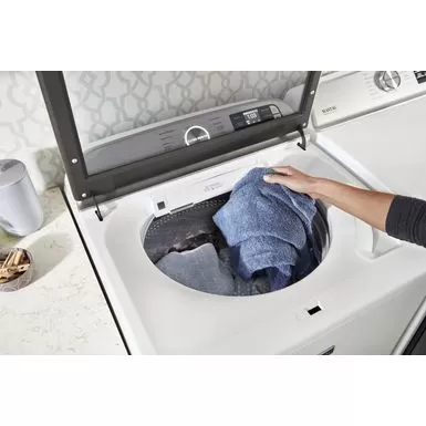 Maytag - 5.3 Cu. Ft. High Efficiency Smart Top Load Washer With Extra Power Button - White 15 Maytag - 5.3 Cu. Ft. High Efficiency Smart Top Load Washer With Extra Power Button - White - Image 13
