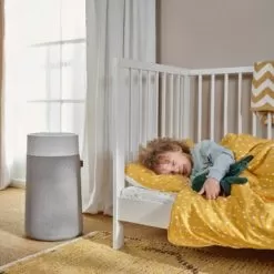 Blueair - Blue Pure 411i Max 219 Sq. Ft HEPASilent Smart Small Room Bedroom Air Purifier - White/Gray -Appliance Shop 7d2e75e7 58ad 5495 9bd1 bf7f46f7ca3f