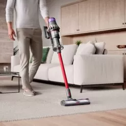Dyson - Outsize Cordless Vacuum - Nickel/Red -Appliance Shop 7da9345b f5ed 581c ba5d c3c176124a0d