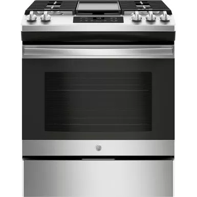 GE - 5.3 Cu. Ft. Slide-In Gas Range - Stainless Steel 3 GE - 5.3 Cu. Ft. Slide-In Gas Range - Stainless Steel