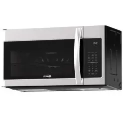 1.9 Cu. Ft. Over The Range Microwave Oven With Oven Lamp And 300CFM Recirculation Vent Hood Function - 1.9 Cu Ft - 1.9 Cu Ft