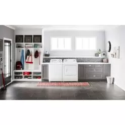 Amana - 6.5 Cu. Ft. Gas Dryer With Automatic Dryness Control - White -Appliance Shop 7eabe58b 9422 54e1 afcd 697d337a439d