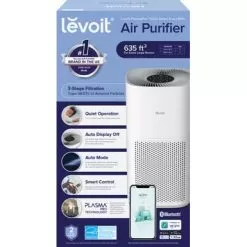 Levoit - PlasmaPro 600S Smart 635 Sq. Ft True HEPA Air Purifier - White -Appliance Shop 7f95196b 739c 5a3c 876c f9be97448f7f