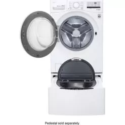 LG - 4.5 Cu. Ft. High Efficiency Stackable Front-Load Washer With 6Motion Technology - White 37 LG - 4.5 Cu. Ft. High Efficiency Stackable Front-Load Washer With 6Motion Technology - White -Appliance Shop 8003f1f1 9e42 554b 812a f68f0b410816