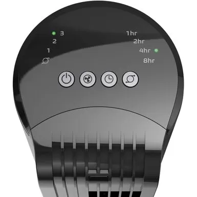 Lasko - 3-Speed Oscillating Tower Fan With Timer And Remote Control - Black 8 Lasko - 3-Speed Oscillating Tower Fan With Timer And Remote Control - Black - Image 6